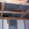 Ceiling framing and ductwork in basement remodel for home on Bradley Boulevard in Bethesda, MD